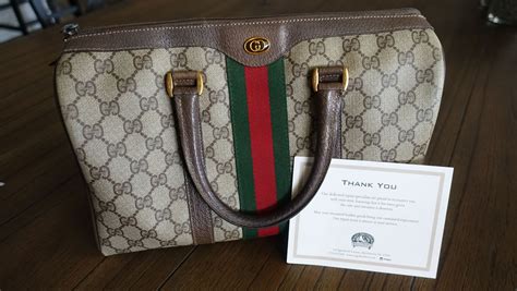 gucci repair policy bags|vintage Gucci bag repair.